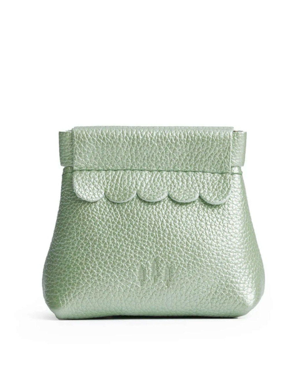 PORTLAND LEATHER Penny Pouch in Beetle Green